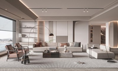 FLEXFORM现代家居客厅3D模型下载